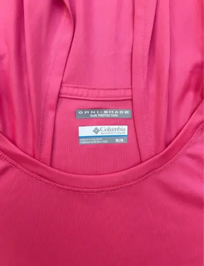Polera Columbia PFG rosa con capucha - miniatura 3