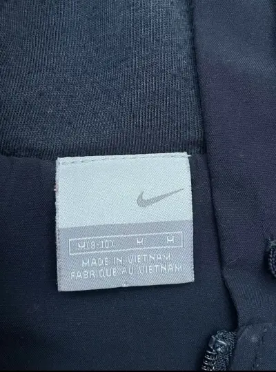 Polerón con capucha Nike azul marino para hombre - miniatura 3