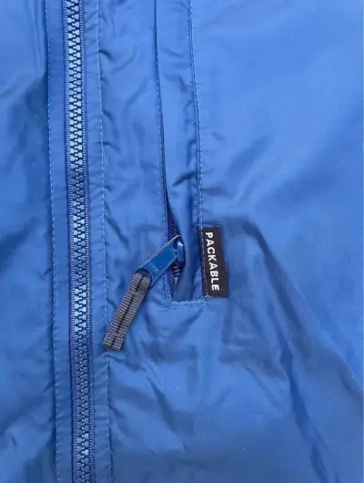 Chaqueta impermeable azul Columbia para hombre - miniatura 2