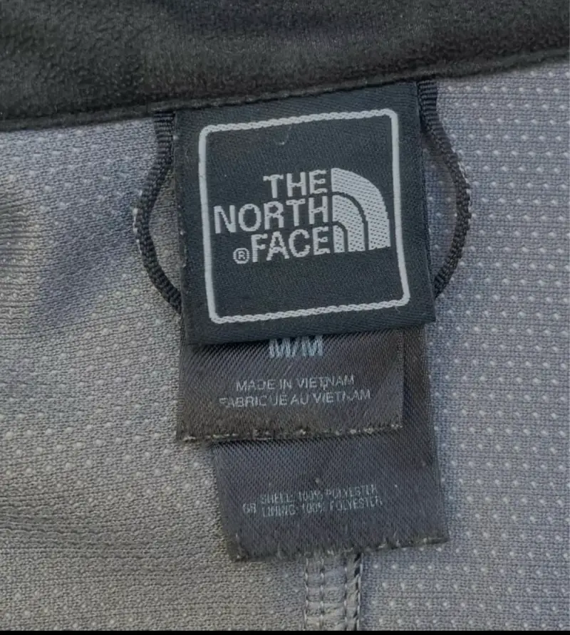 Chaqueta polar negra The North Face para hombre - 3