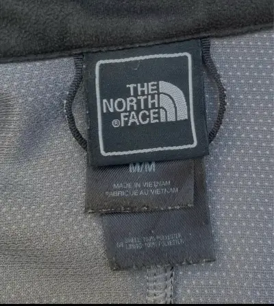 Chaqueta polar negra The North Face para hombre - miniatura 3
