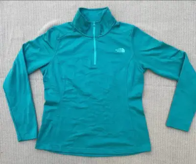 Polerón The North Face turquesa para mujer - miniatura 1