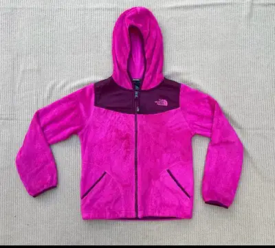 Chaqueta polar rosa The North Face - miniatura 1