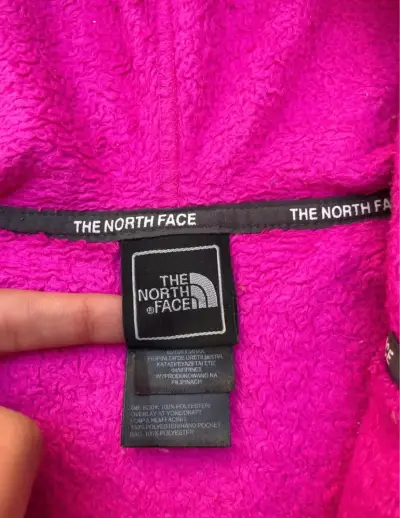 Chaqueta polar rosa The North Face - miniatura 4