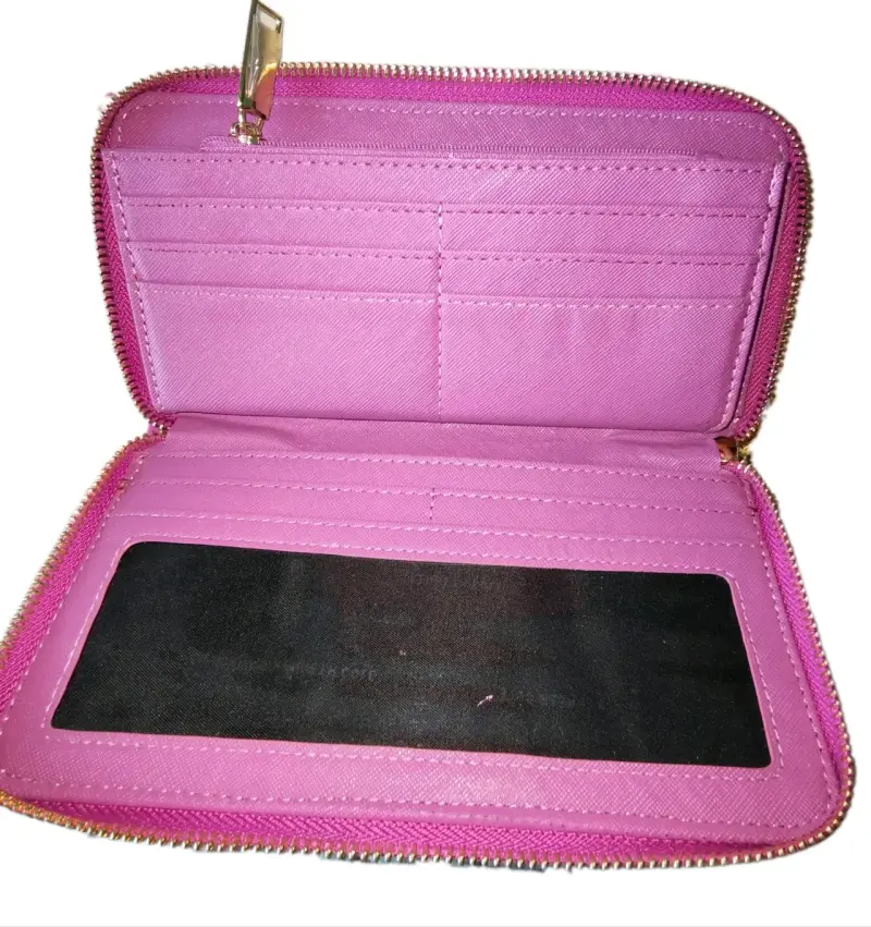 Billetera morada Kenneth Cole nueva - 2