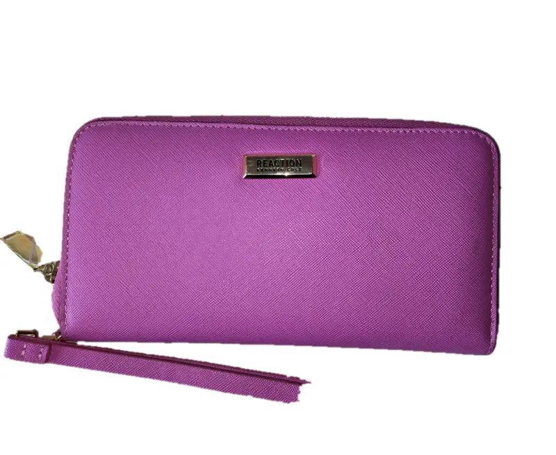Billetera morada Kenneth Cole nueva - 4