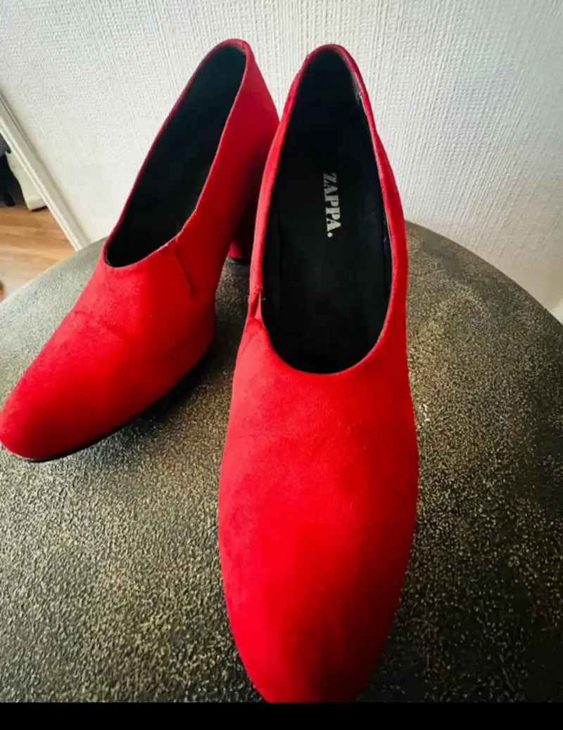 Zapatos de Tacón Rojo para Mujer Elegantes - 2