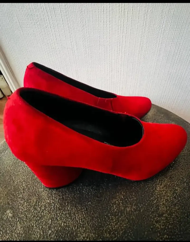 Zapatos de Tacón Rojo para Mujer Elegantes - 3