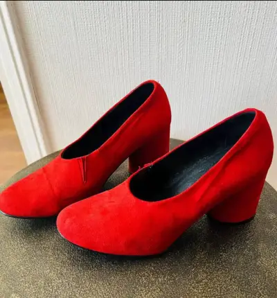 Zapatos de Tacón Rojo para Mujer Elegantes - miniatura 4