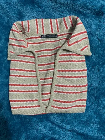 Polera de rayas Zara talla S - miniatura 2