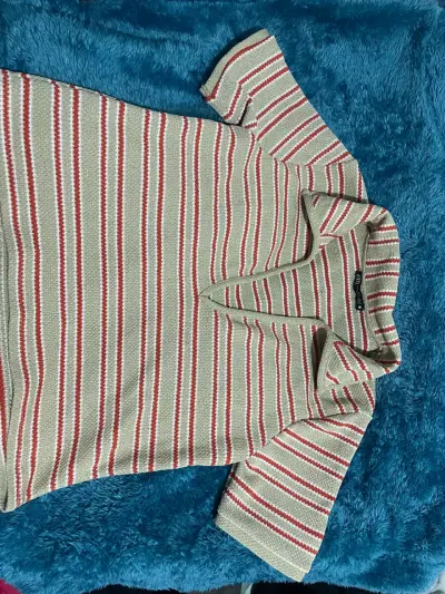 Polera de rayas Zara talla S - miniatura 3