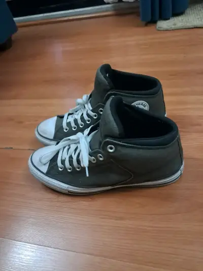 Zapatillas Converse altas verde oliva - miniatura 1