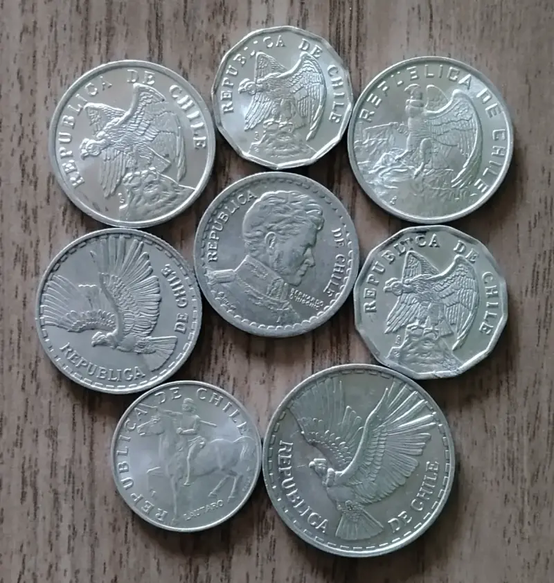 Colección de Monedas Chilenas Antiguas Variadas - 2