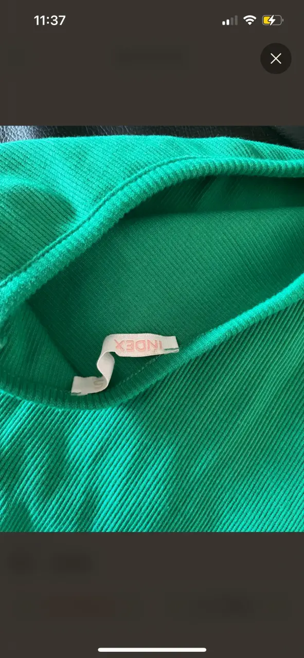 Vestido verde un hombro con corte lateral - 4