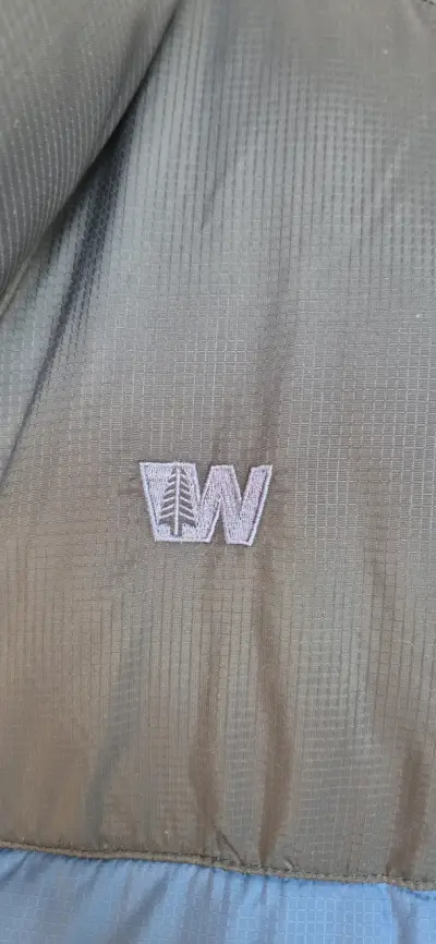 Chaqueta acolchada azul Weinbrenner impermeable - miniatura 3