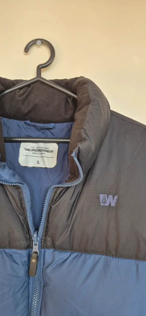 Chaqueta acolchada azul Weinbrenner impermeable - 5