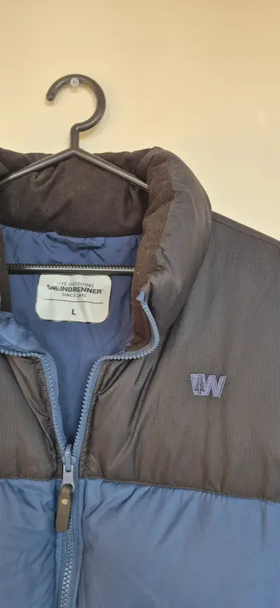 Chaqueta acolchada azul Weinbrenner impermeable - miniatura 5