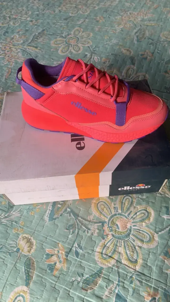 Zapatillas deportivas Ellesse color rojo y morado - 2
