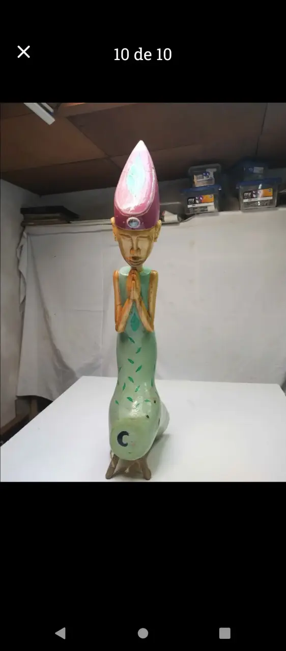 Monje tallado. - 3