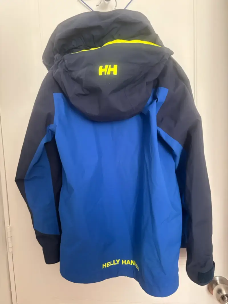 Chaqueta impermeable azul Helly Hansen para niños - 1