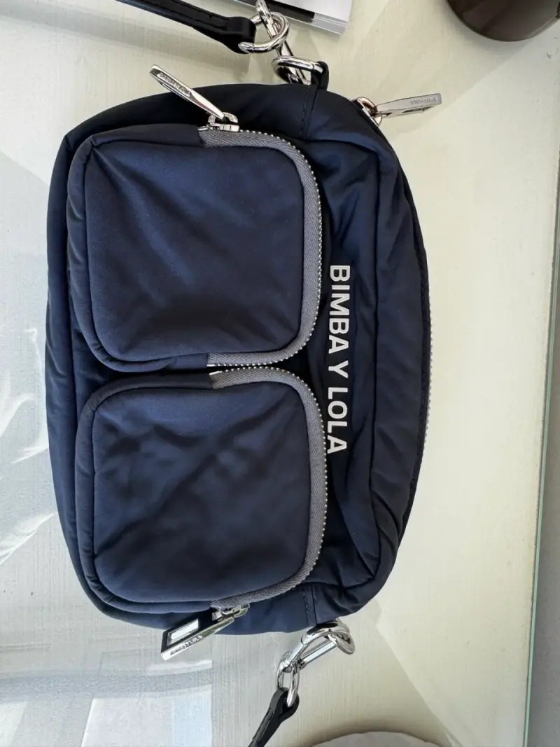 Bolso cruzado azul marino Bimba y Lola - 3