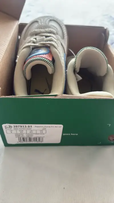 Zapatillas infantiles Puma beige  talla 20 - miniatura 3