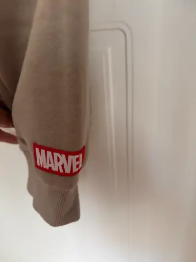 Buzo cargo beige Marvel Avengers para niños - miniatura 5