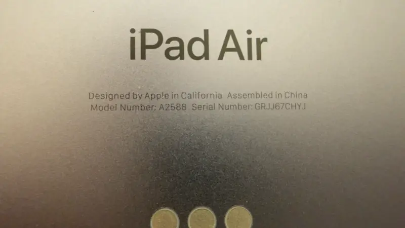 iPad Air 10.9'' M1 64GB Wi-Fi Morado - 3