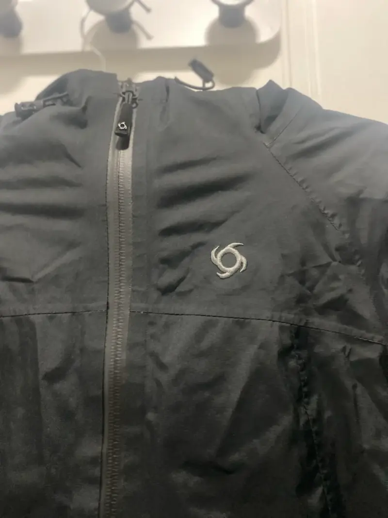 Chaqueta Doite cortaviento impermeable negra p - 2