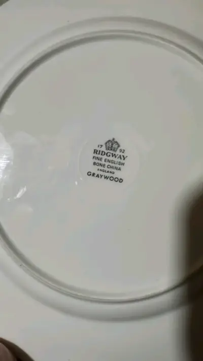 Juego de vajilla de porcelana Ridgway Graywood - miniatura 2