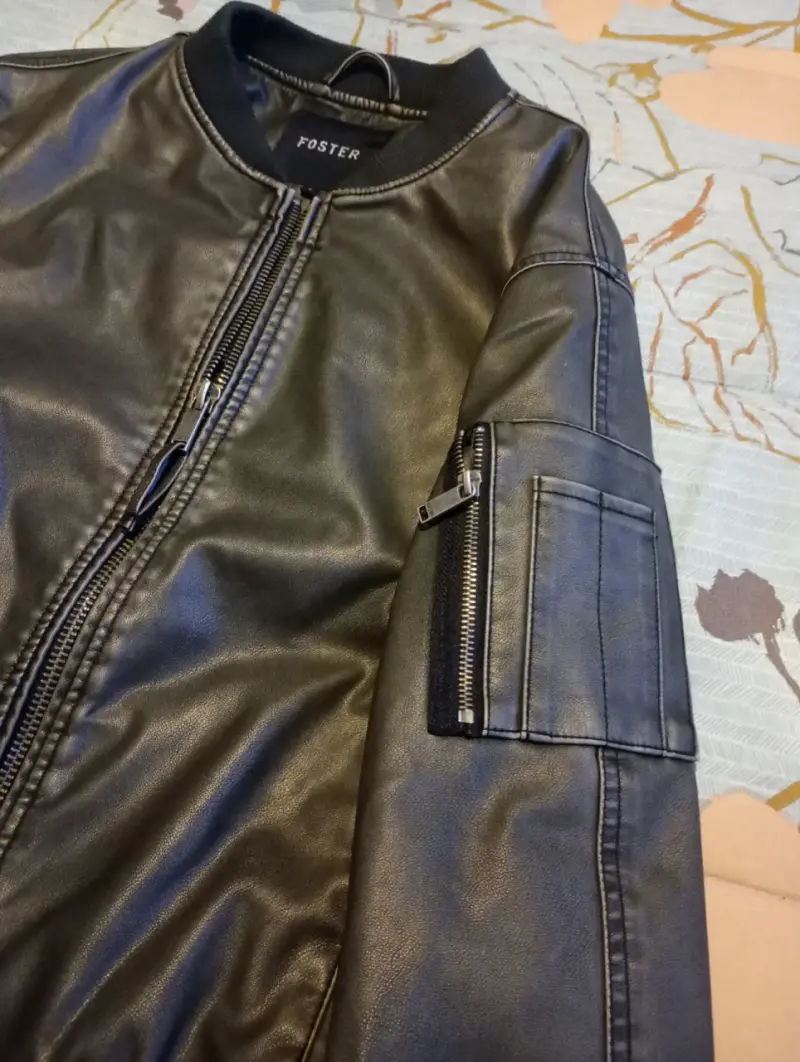 Chaqueta de cuero Foster para mujer - 3