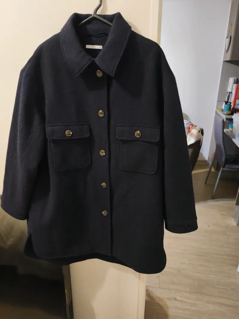 Chaqueta de lana negra Espirit EDC para mujer - 1