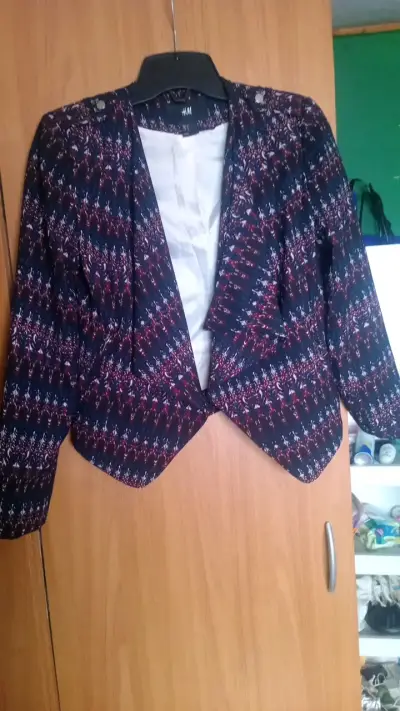 Blazer estampado H&M para mujer - miniatura 1