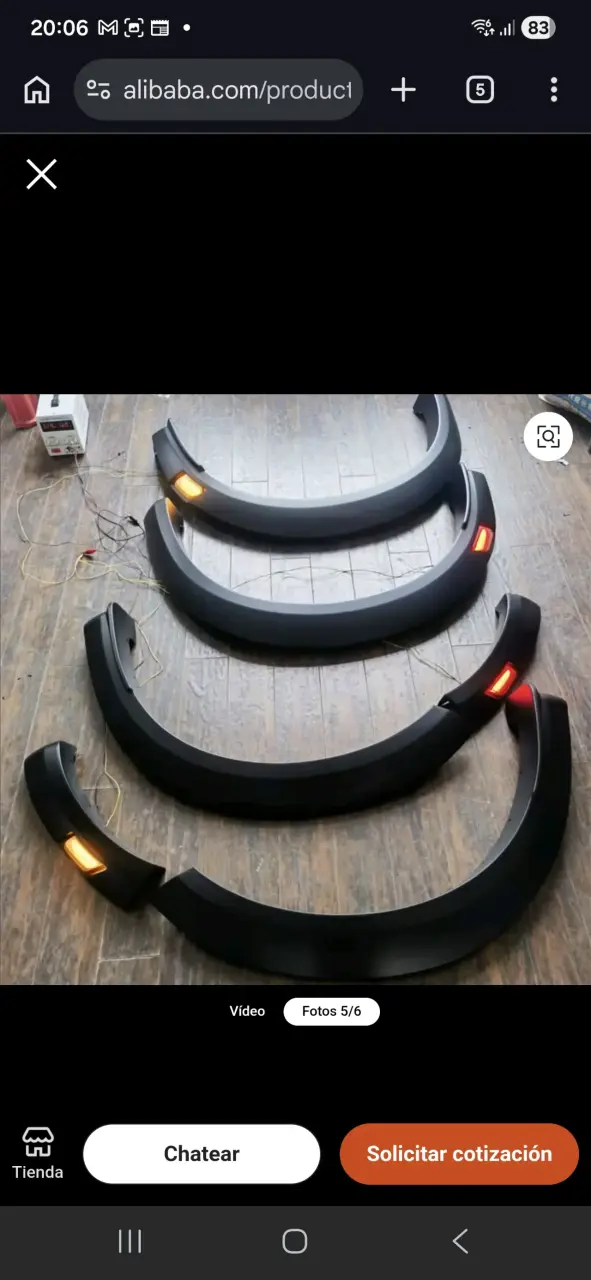 Fenders Ford Ranger limited, xls,xlt 2023 a 2026 - 3