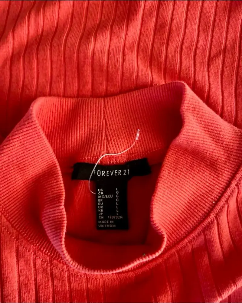 Top sin mangas rojo para mujer - 5