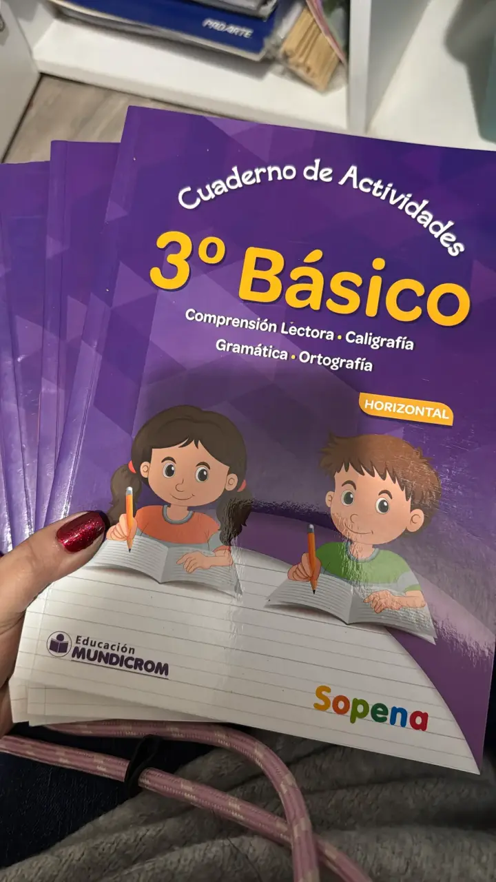 Cuaderno de Actividades 3º Básico Horizontal
