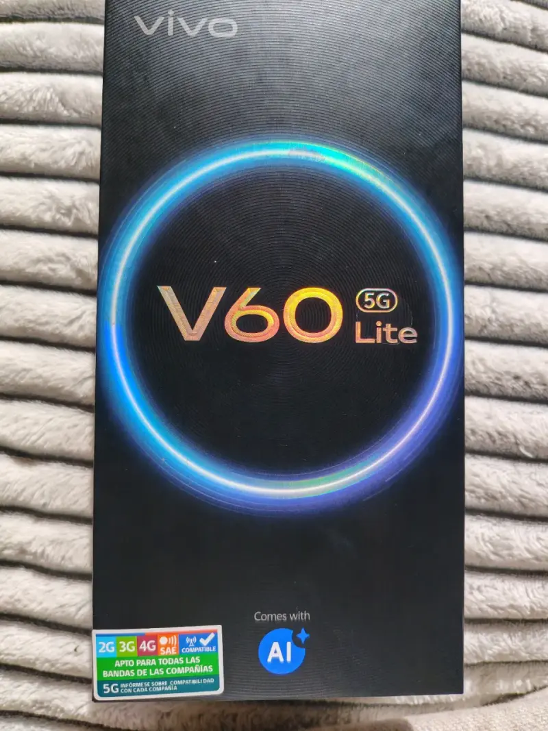 Smartphone Vivo V60 Lite 5G con IA
