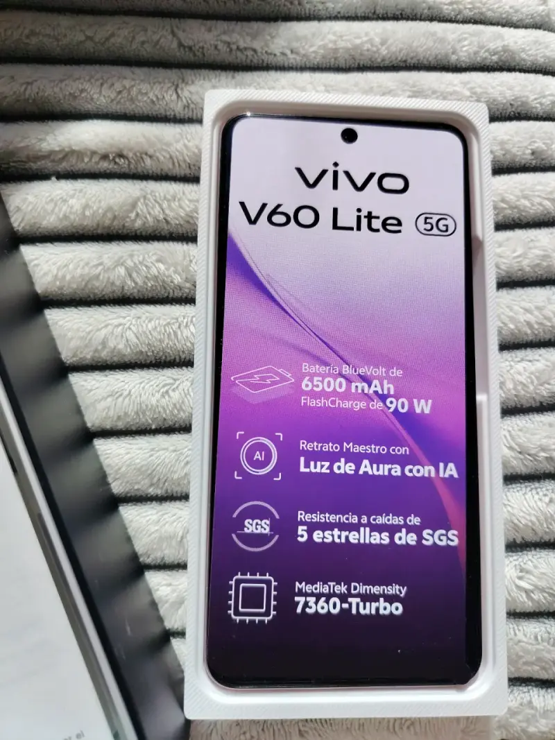 Smartphone Vivo V60 Lite 5G con IA - 2
