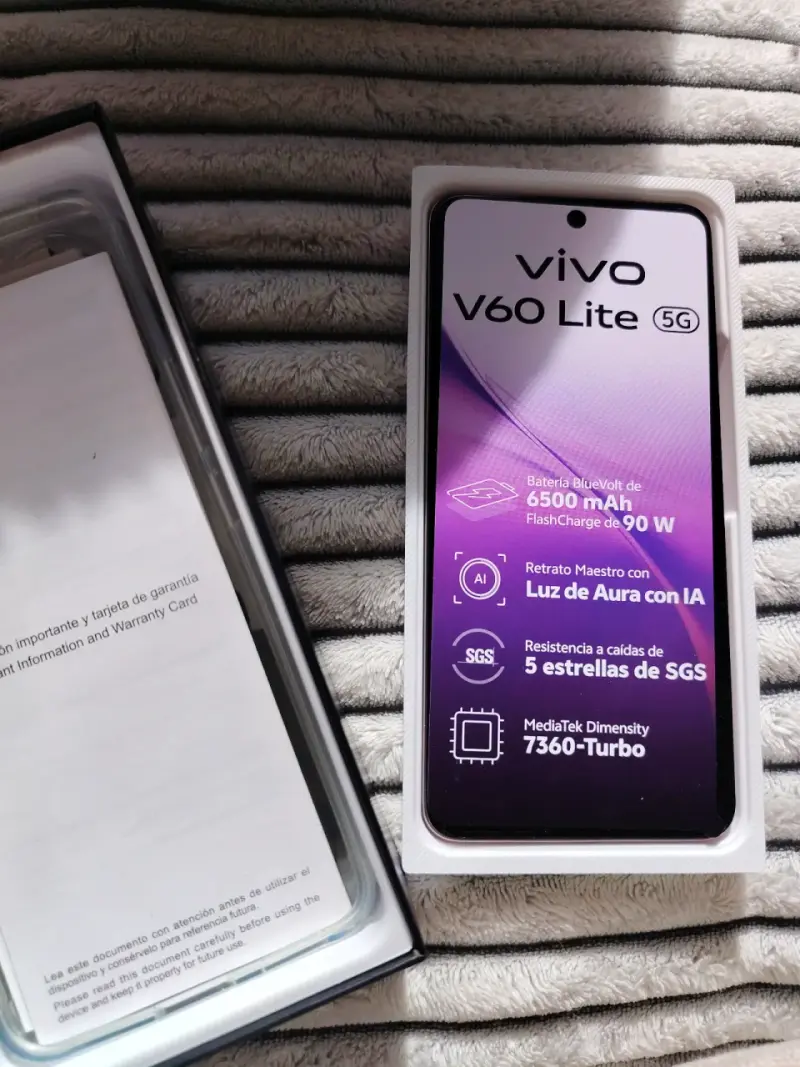 Smartphone Vivo V60 Lite 5G con IA - 4