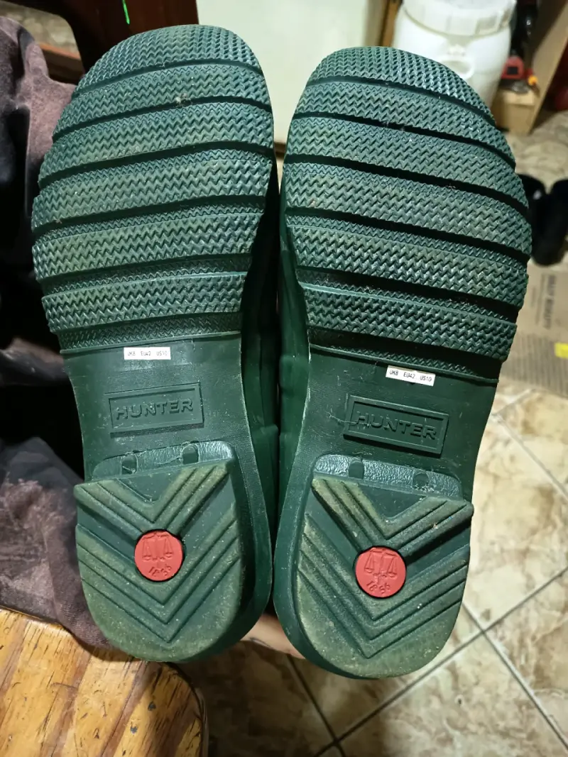 Botas de lluvia Hunter verdes talla 42 - 2