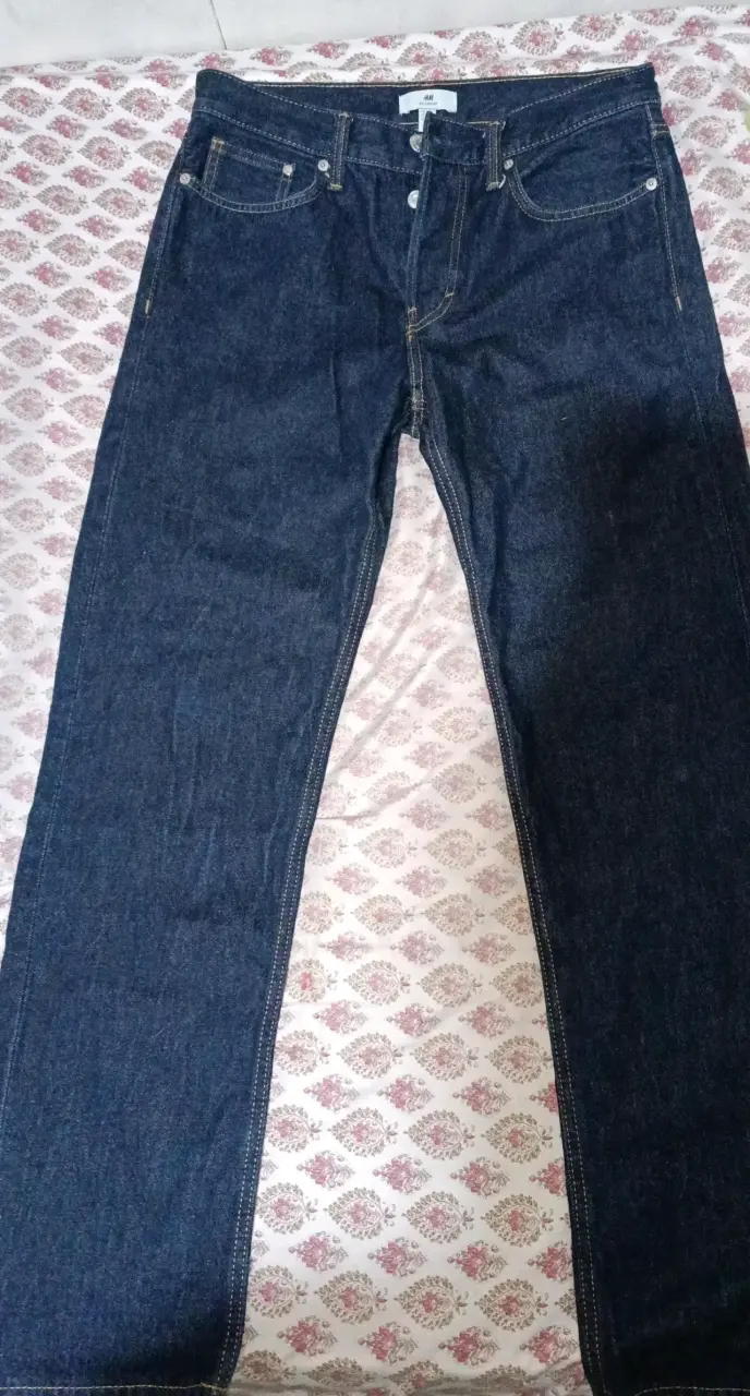 Jeans de mezclilla azul H&M para hombre - 2