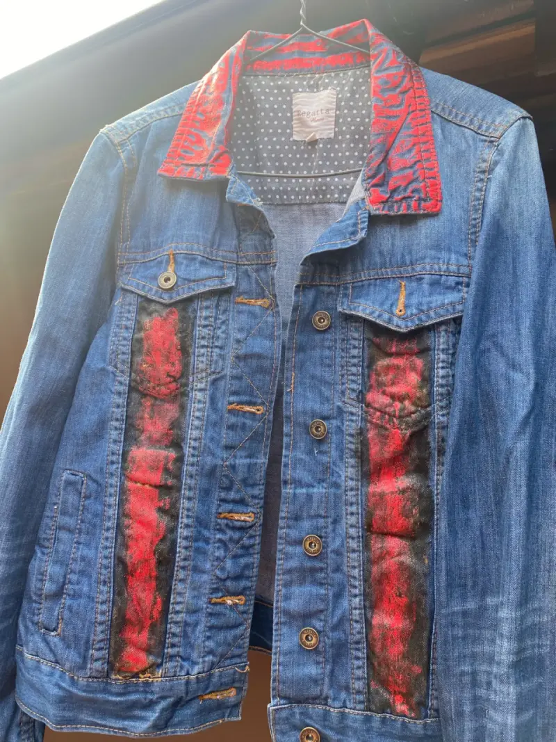 Chaqueta de mezclilla con diseño artístico Regatta - 2