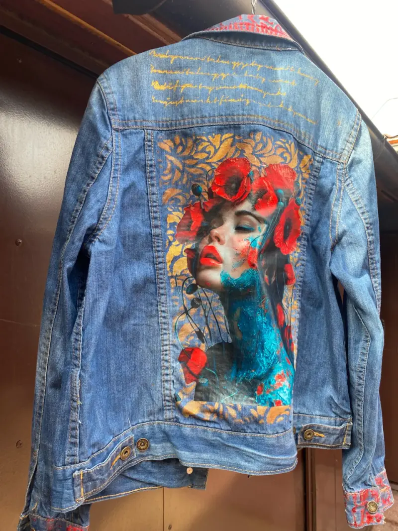 Chaqueta de mezclilla con diseño artístico Regatta - 3