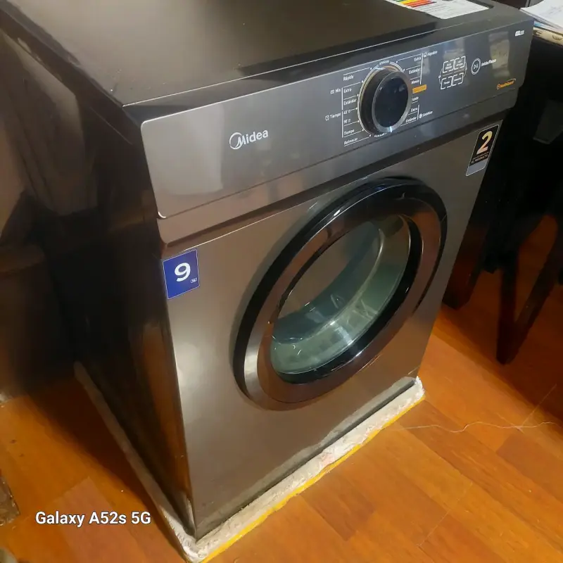 Secadora de Ropa Midea 9 kg Gris - 3