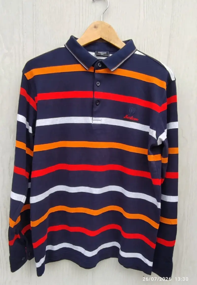 Polera Polo Mastom Rayas Multicolor - 2