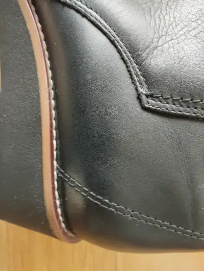 Botines de cuero negro BLONDO( casi nuevos) - miniatura 4