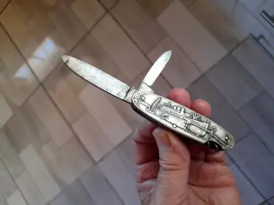 CORTAPLUMA  Naval Marina Barco  Año 1930 ALEMANIA - miniatura 2