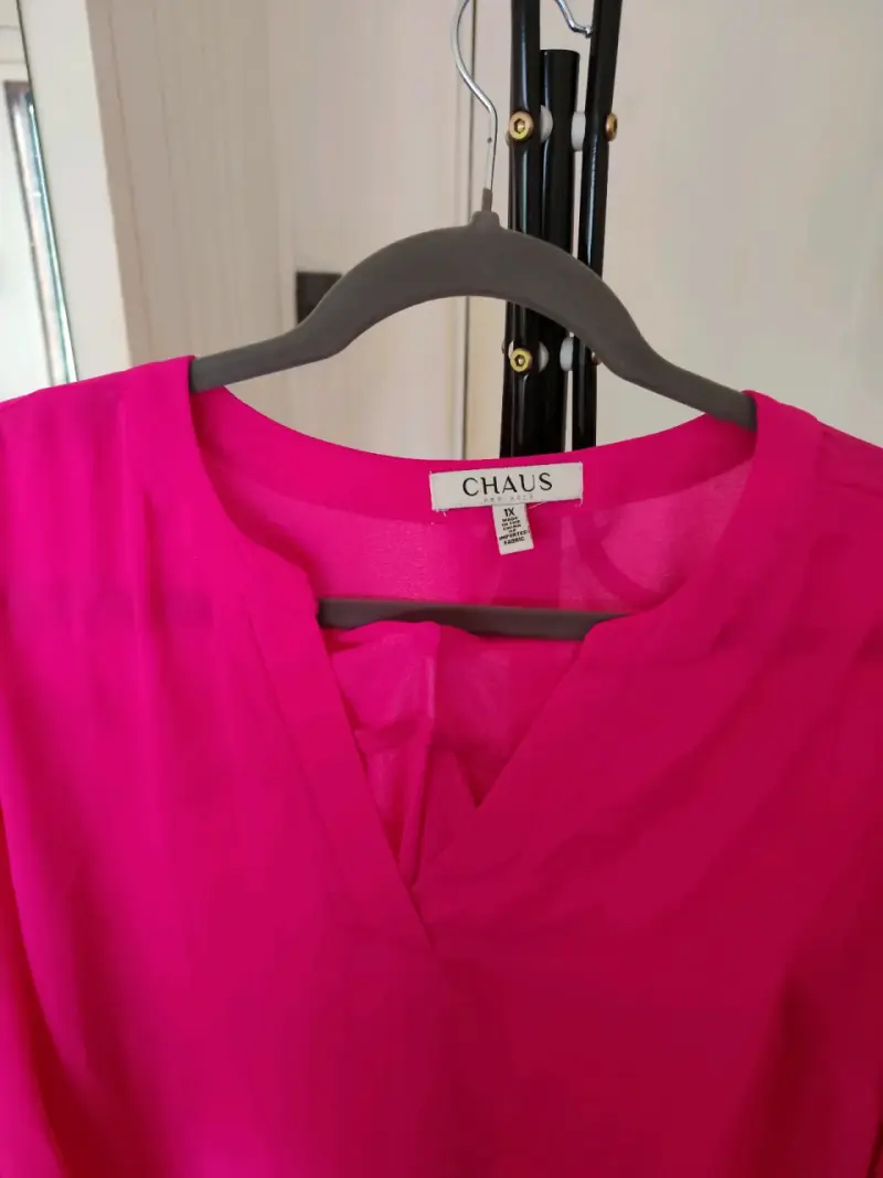 [usada]Blusa Fucsia Chaus para Mujer - 3