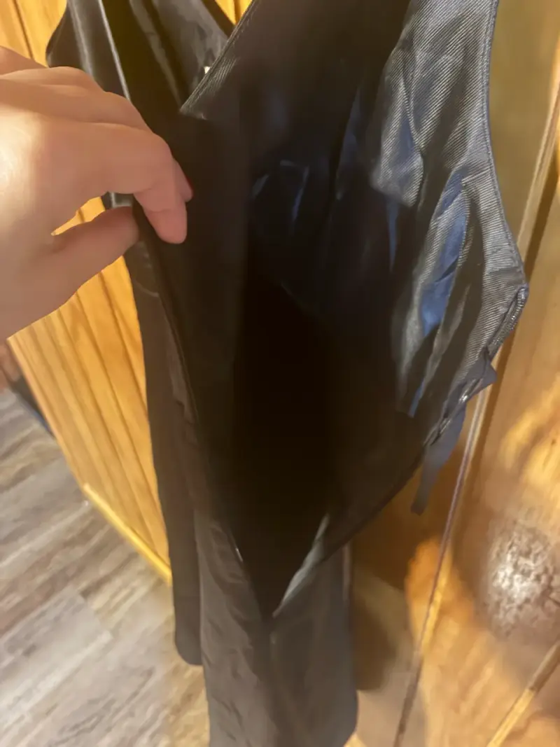 Vestido negro elegante talla 40 - 3