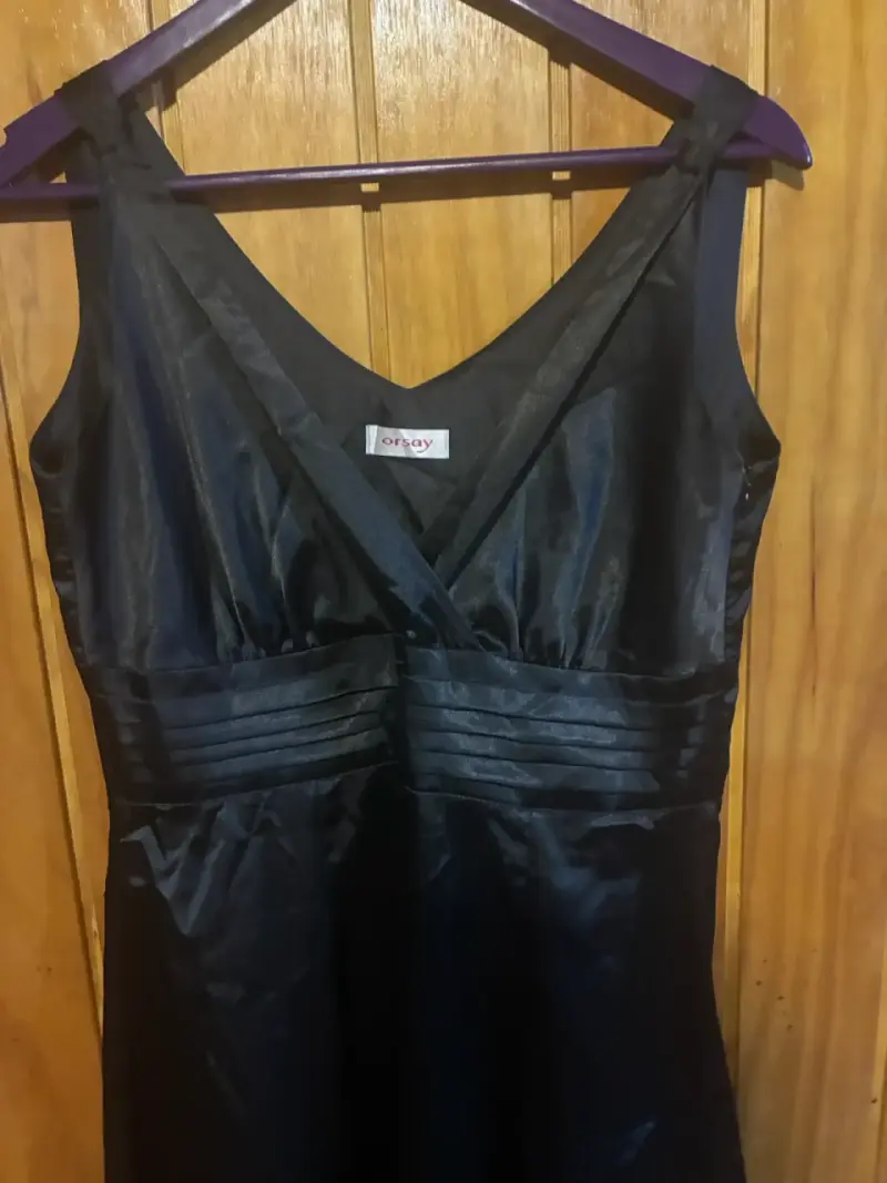 Vestido negro elegante talla 40 - 4